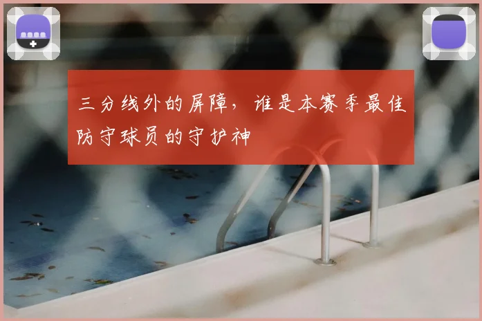 三分线外的屏障，谁是本赛季最佳防守球员的守护神